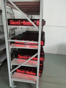 Fournisseur OEM véhicule commercial en béton monté sur camion LED écran ingénierie véhicule muck toit lampe affichage pour métro Usb - Product Image 5