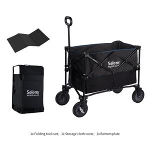 Carro plegable para fotografía de Selens, carro de playa, carro portátil plegable de alta resistencia para ir de compras, acampar, - Product Image 5