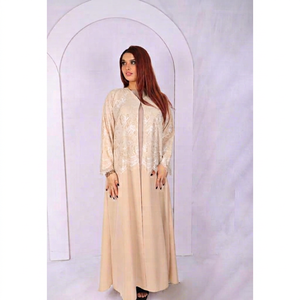 Resha Abaya EAU 2026 Nuevo Estilo Premium Transpirable Ligero Personalizado OEM Abaya al por Mayor para Mujer - Product Image 1