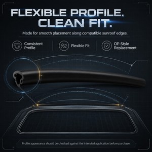 ยางขอบซันรูฟ รุ่น OE 8R0877291 สำหรับรถยนต์ <span class=keywords><strong>VW</strong></span> Audi MQB PQ เบนซิน อะไหล่หลังคา - Product Image 6