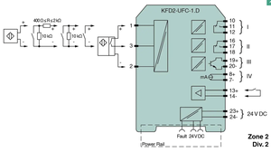 P+F KFD2-UFC-1.D อุปกรณ์กั้นสัญญาณแบบแยก 20~30V 1 อินพุต 4 เอาต์พุต ความปลอดภัยภายใน 0.001~10000Hz ของแท้จากเยอรมนี มีสินค้าในสต็อก - Product Image 5