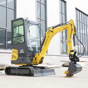 Mini-excavatrice hydraulique sur chenilles de 1800 kg de haute qualité pour l'UE et la Chine, mini-pelle agricole XT18U à prix abordable à vendre - Product Image 2