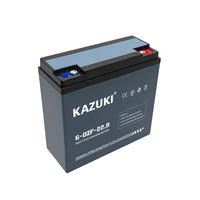 Baterai E-Bike 12V 22.8Ah Deep Cycle AGM Lead Acid, Daya Tahan Lama untuk Skuter Listrik & Golf Cart