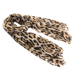 Écharpe léopard tendance légère pour femme, hijab instantané <span class=keywords><strong>en</strong></span> modal doux, <span class=keywords><strong>voile</strong></span>, foulards et châles longs pour musulmanes - Product Image 5