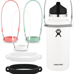 สายคล้องแก้วน้ำแบบพกพาสำหรับแก้ว Stanley พร้อมห่วงซิลิโคนและสายคล้องคอ สำหรับงานปาร์ตี้และของขวัญ  รับผลิตตามสั่งขายส่ง - Product Image 1