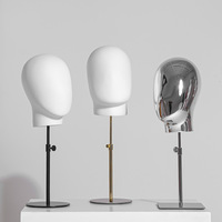 Maniquí Decorativo de Alta Calidad, Curvilíneo, Práctico, Modelo de Cabeza Testa Di, Hermoso, Resistente y Realista para Ropa