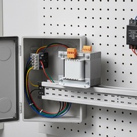 Transformateur de contrôle de type sec monophasé à enroulement en cuivre avec bornier 50Hz 60Hz pour alimentation industrielle