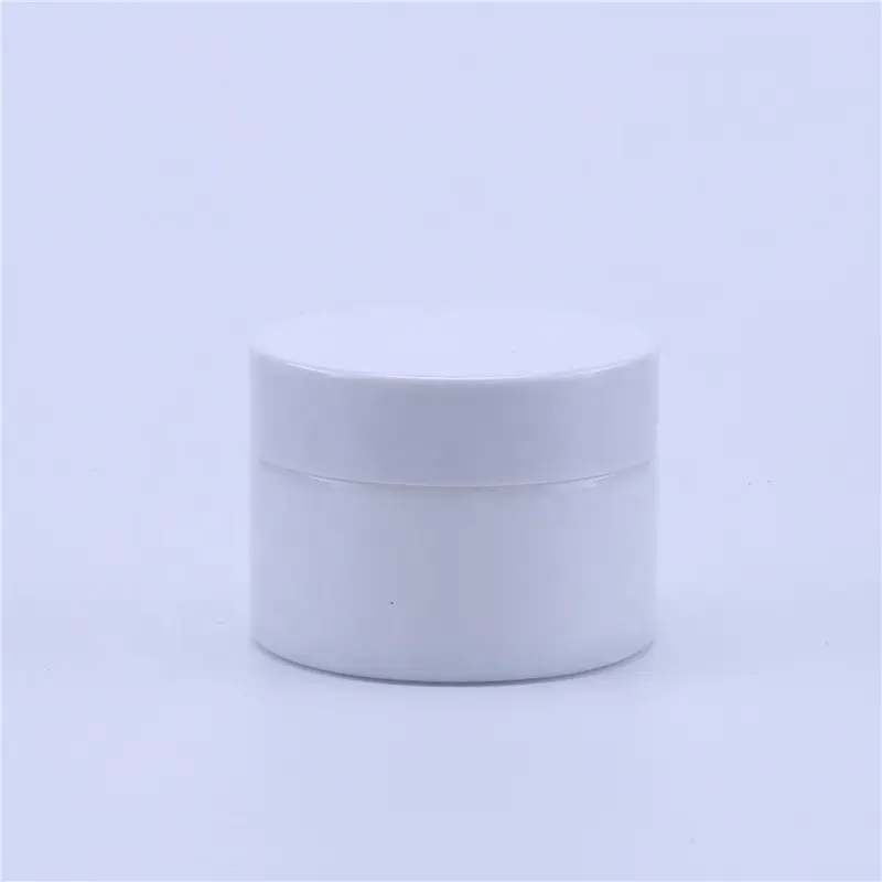 30g Wit Glazen Pot Met Deksels, 30G Glas Container, Cosmetische Verpakking Glas Zalfpotje