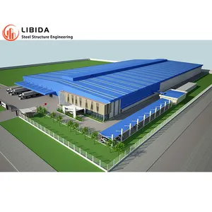Prefab Fast Installed Prefabricated Customized Factory Multi-story Building Apartment Construction Metal Steel Frame Building