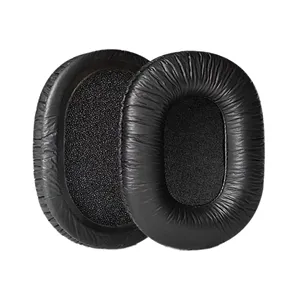 Venda quente Atacado Soft Frog Couro Esponja Almofada de Orelha Substituição Ear Pads Compatível com Sony MDR 7506 Headphones Ear Covers