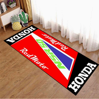Tapis d'entretien automobile en nylon imprimé personnalisé de qualité supérieure, antidérapant, résistant aux taches, réversible, fin, spécifique à la voiture