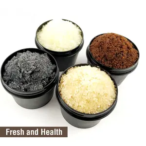 Natural Body Scrub Face Scrub Deep Cleansing Whitening Organic Shea Sugar Scrub Private Label