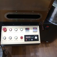 Torréfacteur de café à petite échelle, machine à torréfier les grains de café 3 kg, à gaz, PLC entièrement automatique, contrôle par écran tactile