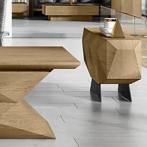 現代的な最新デザインMDFホームオフィスキャビネット木製サイドボードコンソールテーブル装飾