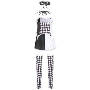 Disfraz de Payaso Travieso para Mujer Adulta de HP Halloween Evil Circus, CARR-036 - Product Image 3