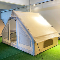 Grande tente gonflable commerciale de luxe de grande tente gonflable de partie pour le camping extérieur de famille
