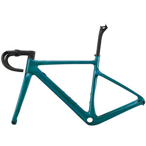 Cadre de gravier en fibre de carbone YF-R068 Super Light China Factory Vente chaude Cadres de vélo Câblage caché Routage Cadre de gravier en cristal - Product Image 3