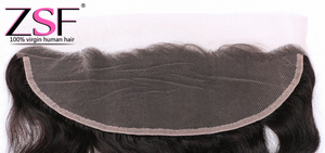 U&<span class=keywords><strong>ME</strong></span> Capelli Umani Indiani Vergini per Frontale in Pizzo 13x4 13x6 per Chiusura in Pizzo Svizzero Trasparente HD Stile Loose Deep Wave - Product Image 3