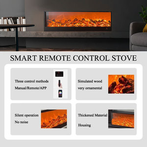 <span class=keywords><strong>Chimeneas</strong></span> Eléctricas de Pared con Llamas Realistas y Humidificador <span class=keywords><strong>para</strong></span> Calentar la <span class=keywords><strong>Sala</strong></span> de Estar y la Pared del Televisor - Product Image 3