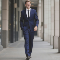 Costume homme sur mesure, style, taille et couleur personnalisés, luxe, fabriqué en Chine, 2 pièces (veste + pantalon), classique, pour affaires, mariage, occasions formelles.
