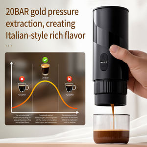 Cafetera Espresso Portátil <span class=keywords><strong>de</strong></span> 20 Bares con Autocalentamiento, Acero Inoxidable 304, USB-C, Compatible con Cápsulas y Café en Polvo, para Auto y Camping - Product Image 4