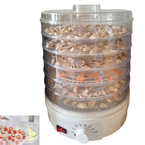 Déshydrateur alimentaire professionnel à 5 plateaux avec cuve sous pression, garantie 1 an - Séchage efficace pour fruits, légumes et purées - Product Image 6
