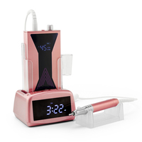 Perceuse à ongles sans balais en alliage d'aluminium 45000RPM PRO MAX Power Upgrade Drill Pen Handpiece
