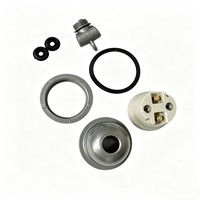 Boîtier en aluminium moulé sous pression, résistant aux hautes températures, étanche, 220V, isolé thermiquement, petit modèle à trois voies, type à vis E27
