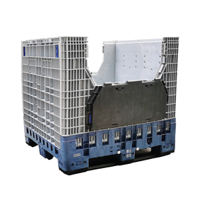 Gấp đóng mở hộp Pallet lớn có thể gập lại nhựa Pallet container số lượng lớn Pallet Hộp nhựa lưu trữ số lượng Lớn Thùng và nắp đậy - Product Image 3