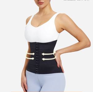 Women's Weight Loss <b>Tummy</b> <b>Control</b> Waist Slimming Belt Shapewear Compression Girdle with Neoprene Material and Button Closure - Product Image 6
