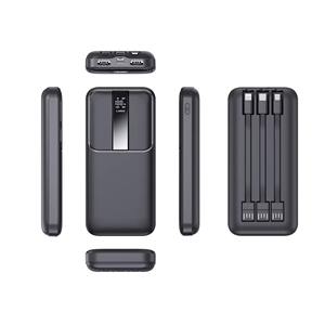 Gitra 10000mAh <span class=keywords><strong>Power</strong></span> Bank Affichage LED 22.5W Charge rapide <span class=keywords><strong>Chargeur</strong></span> portable Batterie haute USA Câbles de charge inclus - Product Image 2