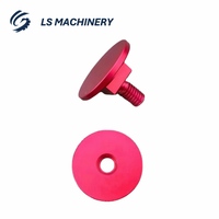 Aluminium Welding Hood Fasteners Screws with Polished Finish and Nonslip for Helmet Headgear and Driving