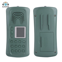 Lecteur MP3 portable longue portée pour extérieur, amplificateur de son d'oiseaux pour la chasse, télécommande électronique en plastique, appelant d'oiseaux électronique
