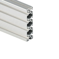 40x160 Profilé industriel en aluminium personnalisé pour bricolage Profilé en aluminium anodisé argenté 40160 pour simulateur de cockpit de course Sim