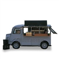 Chariot de crème glacée personnalisé Fast Food Van Taco Truck Halal Mobile Crepe Coffee Chariots à vendre Gril électrique BBQ Food Truck