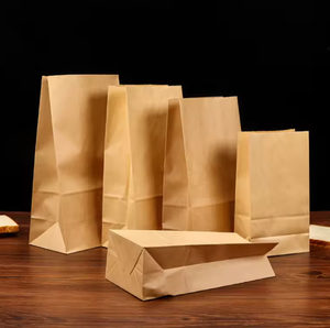 Wholesale Custom Printed Logo Luxury Kraft Paper Recyclable Shoes Clothing Shopping Gift <b>Packaging</b> <b>Bag</b> - Product Image 6