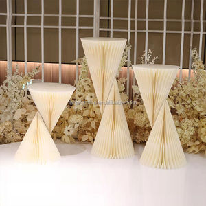 عمود روماني ورقي قابل للطي لتزيين حفلات الزفاف، عرض خاص من <span class=keywords><strong>Promise</strong></span>، يستخدم كدليل للممر أو طاولة زهور - Product Image 2