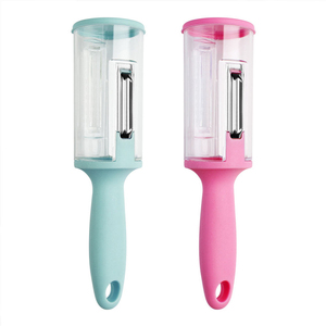 Utensilios de Cocina y Hogar, Pelador de Verduras Multifuncional con Contenedor, Herramientas para Frutas y Verduras - Product Image 6