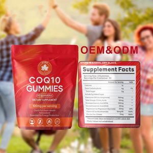 Produttore OEM di Vitamine, Vendita Diretta di Gommose COQ10, Integratori Antiossidanti, Caramelle Gommose per la Salute degli Adulti, Gommose Vegane di CoQ10 - Product Image 3