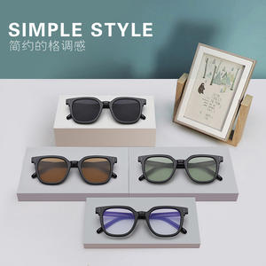 Lunettes de soleil noires Gm unisexes, monture PC, protection UV400, type 3, avec boîte, pour hommes et femmes - Product Image 3