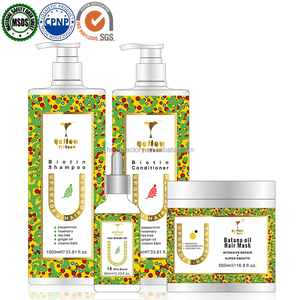 Usine Bio Vegan Huile <span class=keywords><strong>de</strong></span> Romarin Revitalisant Cheveux Sans Sulfate Biotine Collagène Romarin Menthe Revitalisant - Product Image 1