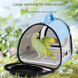 Portable Small Bird Travel Bag Parrot and Pigeon Pet Carrier with Lizard Cage for Small Pets and Supplies Parrot Portable Bag - Product Image 3