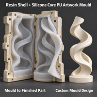 Moule décoratif Tietuo en résine + noyau en silicone PU C293-G2 – Prix direct usine – Évaluation des dessins