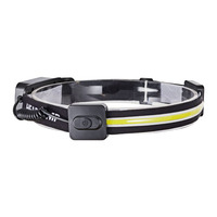 Linterna frontal de silicona de haz amplio, recargable tipo C, con visión completa de 230 grados, impermeable IPX4, para camping, senderismo, trabajo, adultos
