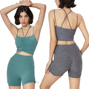 Shorts de Yoga para Mujer Efecto Segunda Piel, Sólidos, de 3 Pulgadas, de Cintura Alta Elástica, de Secado Rápido, Ecológicos, para Entrenamiento y Gimnasio, con Efecto Levanta Glúteos - Product Image 3