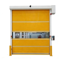 Porte de garage industrielle à enroulement rapide, électrique, à levage automatique, de haute qualité et à prix compétitif