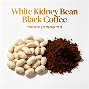 Café Instantáneo <span class=keywords><strong>de</strong></span> Frijol Blanco y Café Negro en Polvo, Sin Azúcar, Energético, Sin Grasa, Gran Venta - Product Image 3