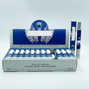 Profumo in Vetro da <span class=keywords><strong>Uomo</strong></span> 35ml, Formato Mini da Viaggio, Fragranza Naturale Ecologica a Lunga Durata per Uso Quotidiano Estivo - Product Image 1