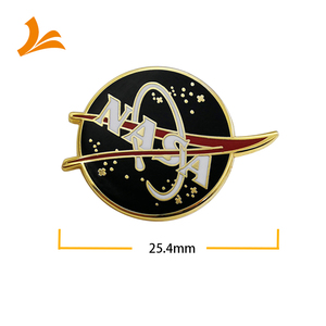 SM-ML102 Distintivi Personalizzati in Smalto Duro con Motivo <span class=keywords><strong>NASA</strong></span>, Produzione di Badge Motivazionali - Product Image 4