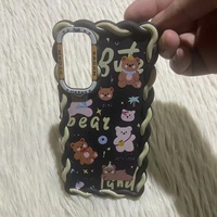Coque de téléphone souple motif panda mignon pour TECNO SPARK GO 2025 SPARK30C, étui tendance motif ours torsadé pour filles pour Samsung A15 A05 A25